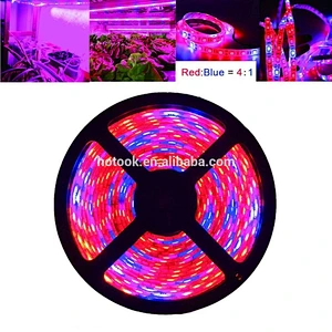 16.4ft SMD5050 Waterproof Full Spectrum Rope lights Red Blue 4:1 for Aquarium Greenhouse LED Grow Plant Light Strip
