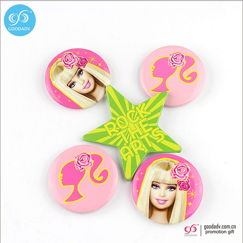 2017 hot sell advertising promotional pin button badge