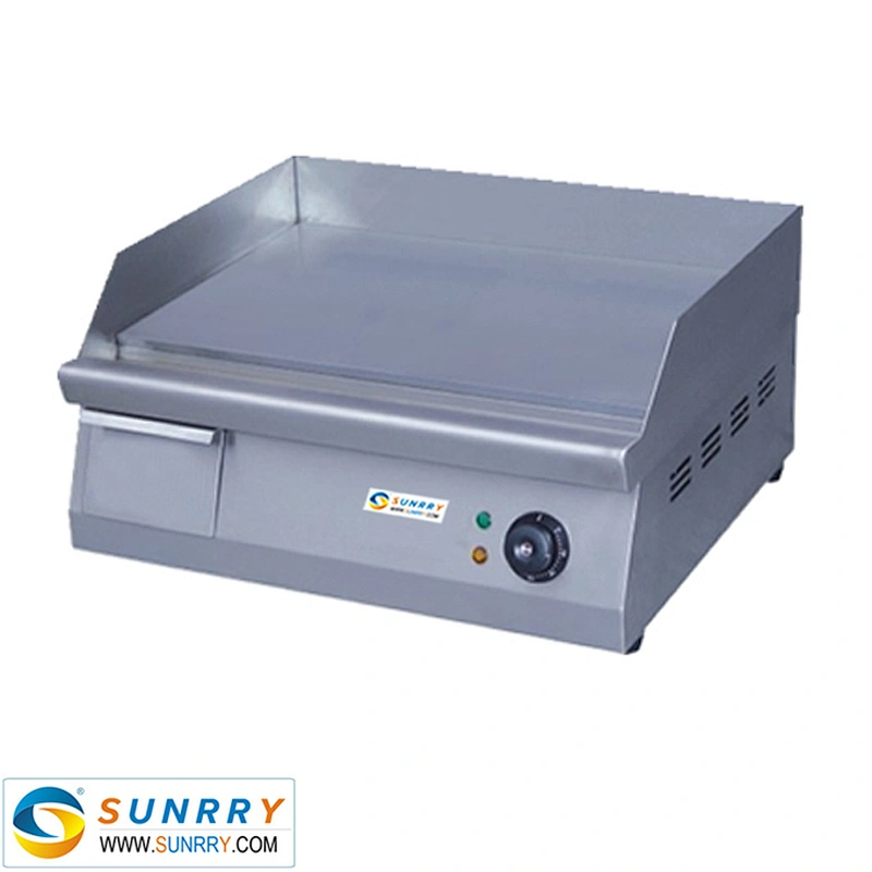Electric camping griddle and grill with iron griddles pans (SY-GR270B SUNRRY)