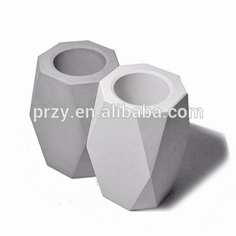 S9146 Flower pot molds Silicone Vase mold silicone cement pen holder mould Concrete pen container mould