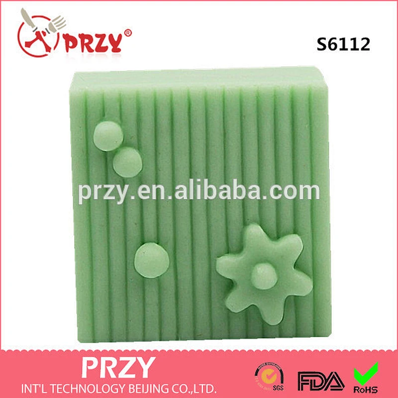 Flower Character Soap Mold Flexible Silicone Mold Resin Mold