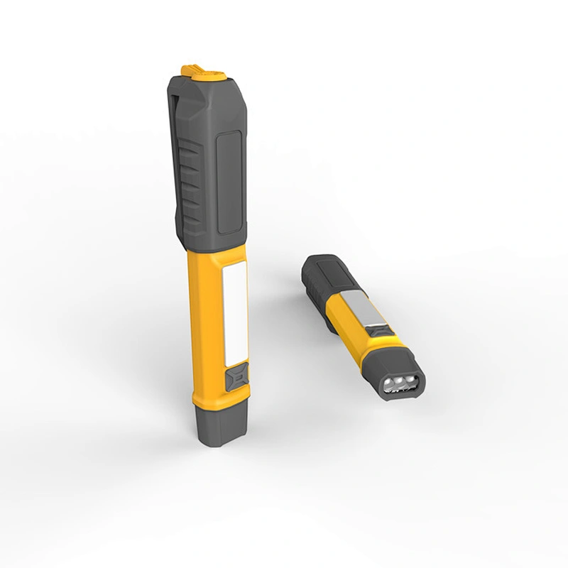 2018 hot sale 3W COB LED +3 LED Working Light flashlight lamp