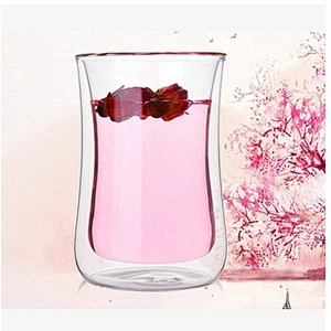 Small Quantity Borosilicate Glass Coffee Cup With Handle By Hand