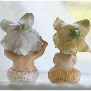 Cute BABY Soap molds 2 styles flowers Baby Candle mould handmade home decorations Mold