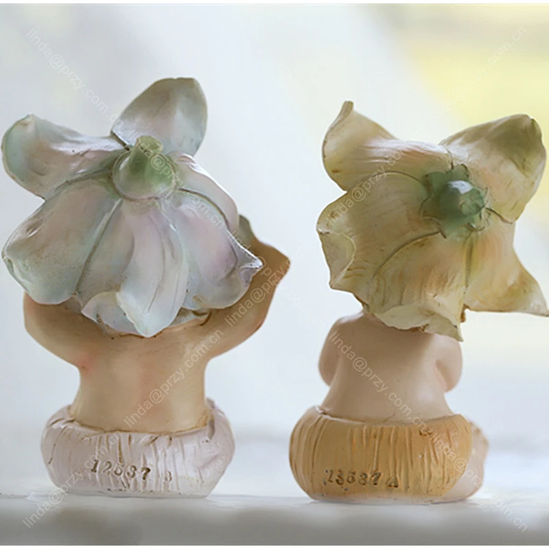 Cute BABY Soap molds 2 styles flowers Baby Candle mould handmade home decorations Mold