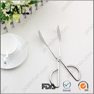 Kitchen Utensils Anti Rust Stainless Steel Salad Tong