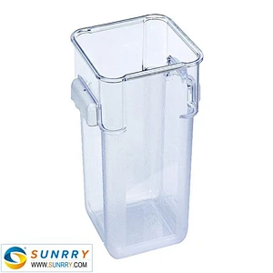 2018 Hot Sale 6QT Disposable Plastic Food Storage Container