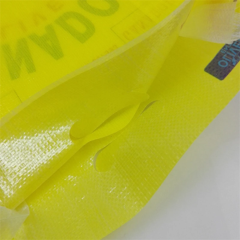 Factory supply customized plastic pp woven rice packaging bag 5kg 10kg 25kg