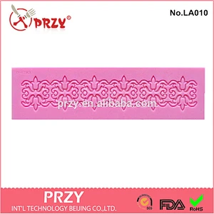 decorative silicone lace cake mat