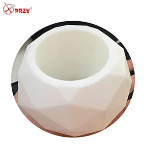PRZY hot sale Cement flower pot Mold Silicone Concrete Planter Molds 3d vase concrete decorations molds
