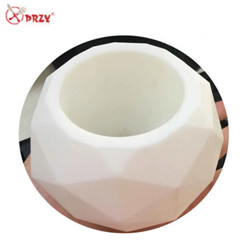 PRZY hot sale Cement flower pot Mold Silicone Concrete Planter Molds 3d vase concrete decorations molds