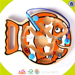 wholesale colorful wooden educational toy to exercise children's intelligence W11H002