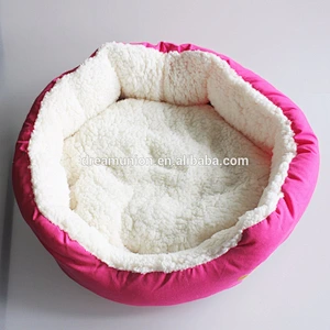 New Colorful Pet Beds Small Medium Sized Dogs Cats Round Beds
