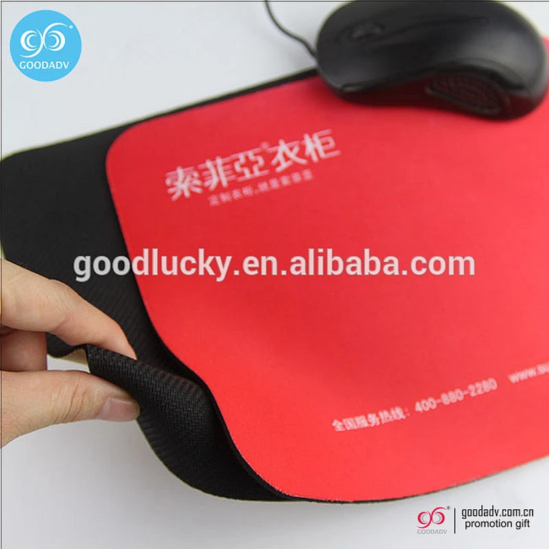 2017 wholesale mouse pad custom printed logo rubber mouse pad