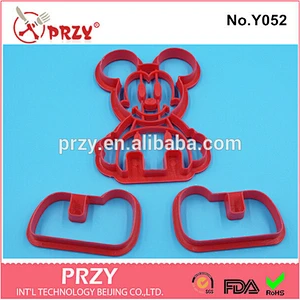 Eco-friendly Y052 food grade mouse shape cake decorating modelling tool