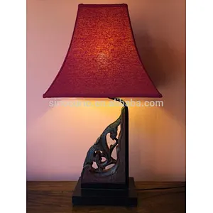 chinese antique lamp paper & silk star & lotus lantern for home accessory & decor