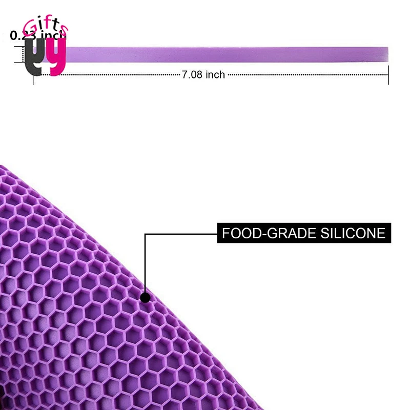 foldable washable silicone placemat coaster table mat natural