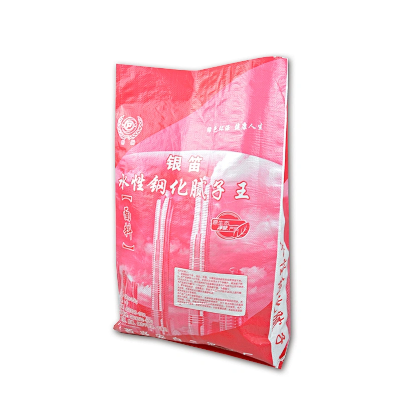 20kg pp woven lamination construction bag for cement,wall putty powder