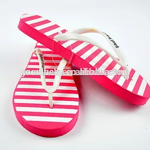 China manufacturer Hot sale fashion ladies eva flip flops