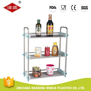 Better Housewares adjustable dish rack with plastics