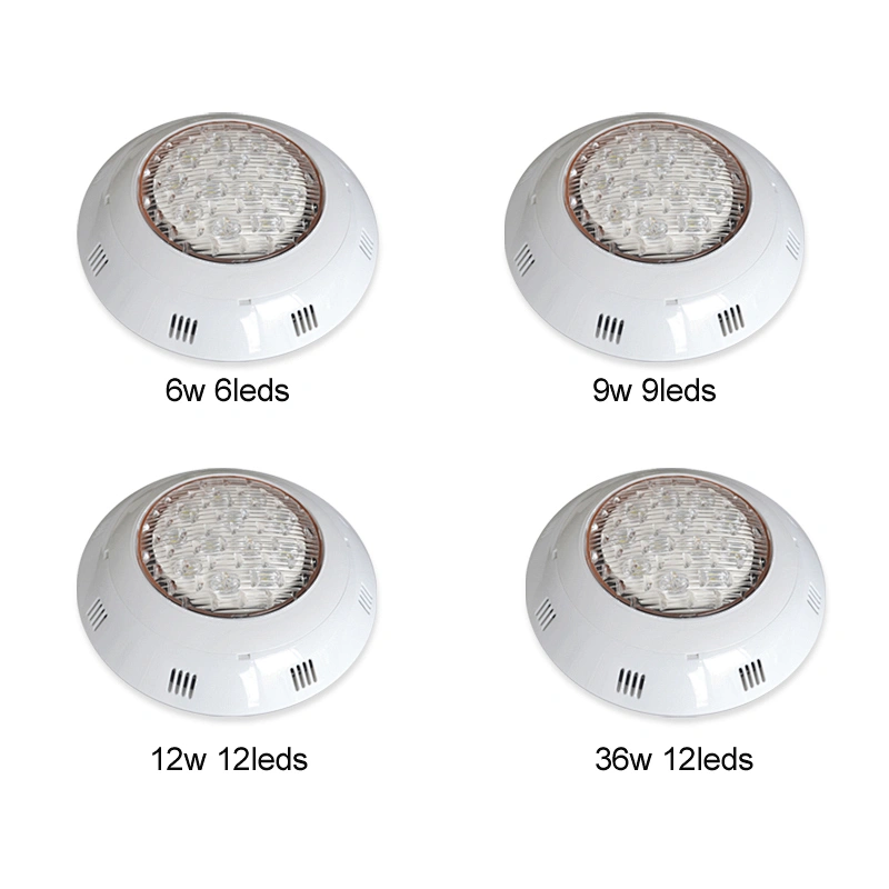 6W Surface mounted submersible led light for swimming pool