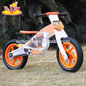 2018 hot sale kids wooden bike,popular wooden balance bike,new fashion kids bike W16C157