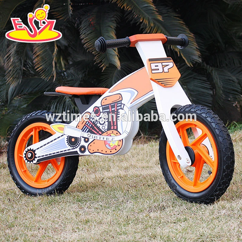 2018 hot sale kids wooden bike,popular wooden balance bike,new fashion kids bike W16C157