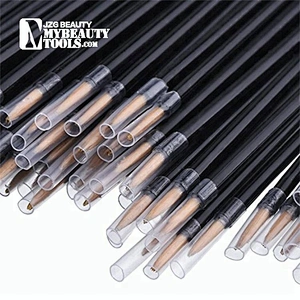 Private label custom logo eyeliner brush tips