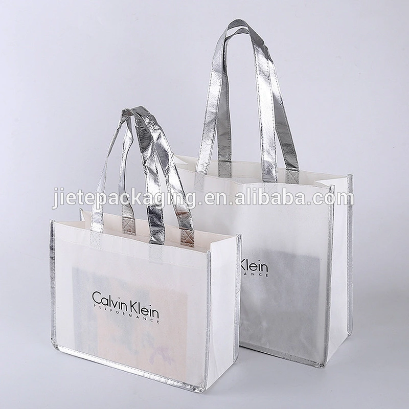 Custom order promo logo printed non woven bag