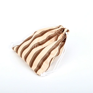 Custom Design Digital Printing Small Drawstring Microfiber Bag For Jewelry