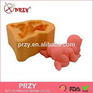 Baby fondant decorating silicone mold