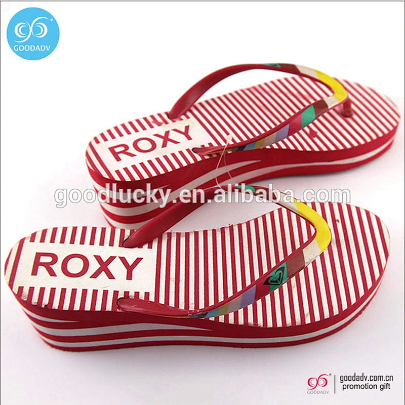 Guangdong supply wholesale cheap wedge slipper fashion women slipper