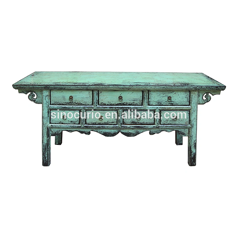 wholesale furniture china rustic table vintage console table