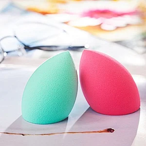 2pc makeup remover puff sponge for Liquid Creams