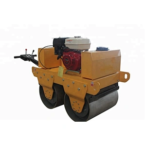 High quality mini double road roller vibratory roller for sidewalk