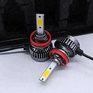Wholesale COB Yellow Fog light 50W 4000Lm H11 LED Headlights