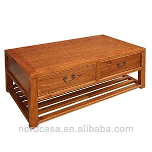 Chinese Antique Furniture Pine Wood Coffee Table