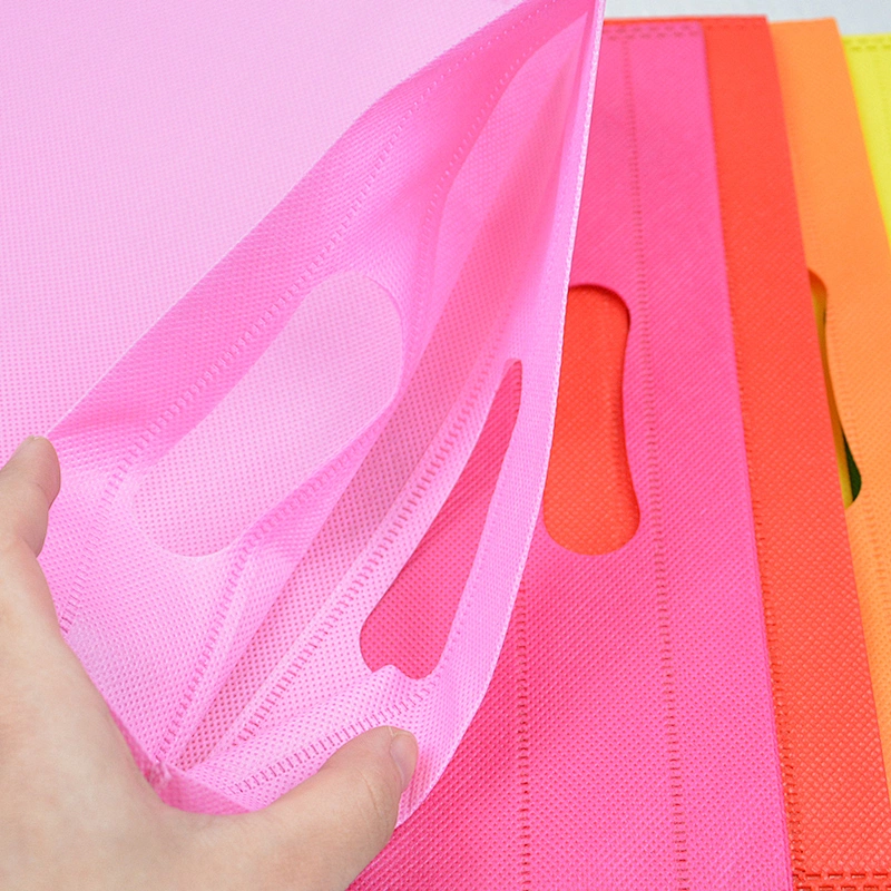 PP non-woven die cut shopping bag