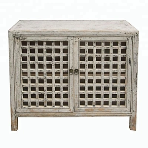 beijing chinese antique reproduction distressed shabby chic storage buffet furniture