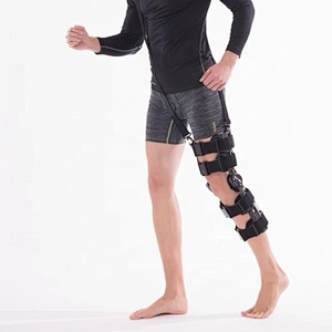 Adjustable Post-OP Adjustable  Knee Protector Leg Brace Orthopedic