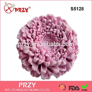 S5128 Blooming Chrysanthemum soap mold 3D silicone flower soap molds handmade silicone molds