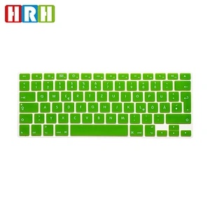 hot keys keyboard german custom silicone skin Keyboard  cover Skin for macbook air 13 inch keyboard European Version