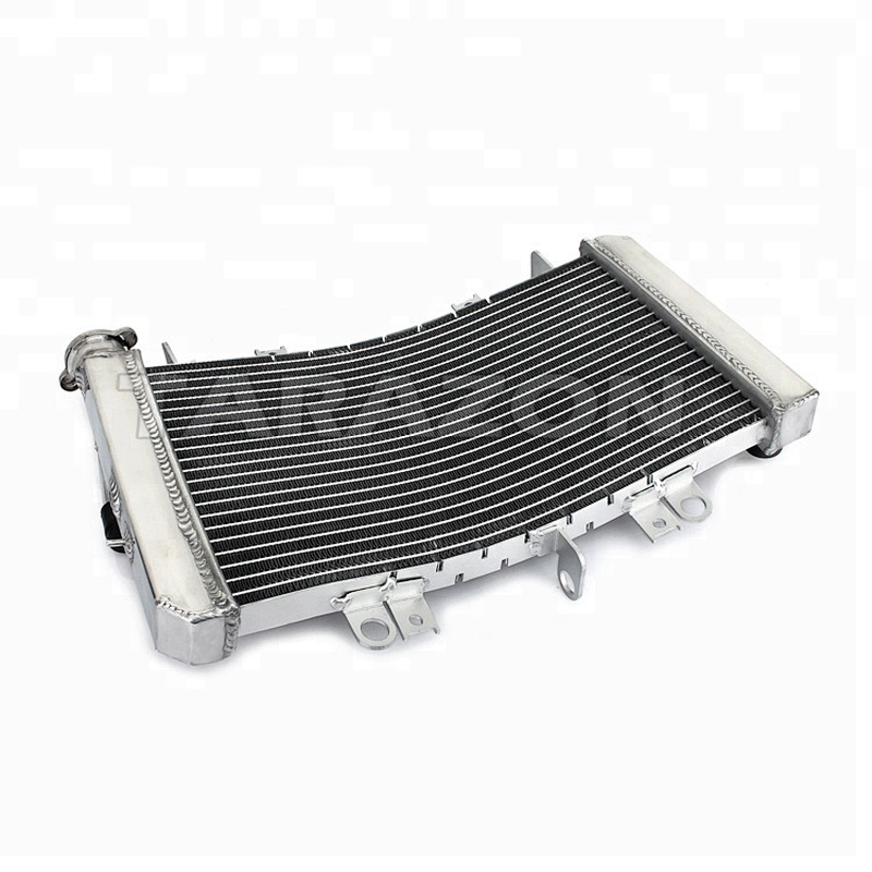 Curved aluminium motorcycle radiator for Suzuki GSX1300 HAYABUSA