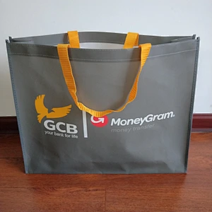 Factory price non-woven bag belt with hand for shopping