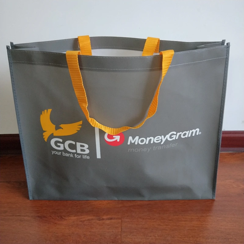 Factory price non-woven bag belt with hand for shopping