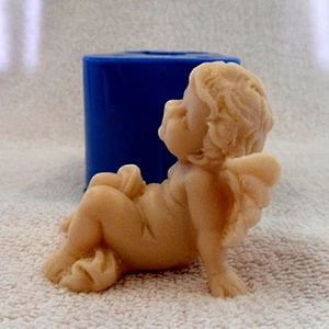Smiling angel Soap silicone mold for making Baby soap and candles silicone mould