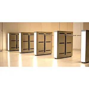 Gym Entrance Half Height Drop Arm Turnstile Barrier