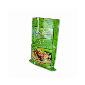 Professional manufacture PP woven big bags 25kg packing rice exported to oversea