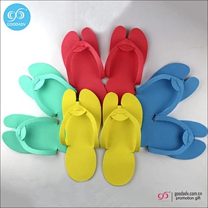 Cheap wholesale custom printed color disposable flip flops with brand logo