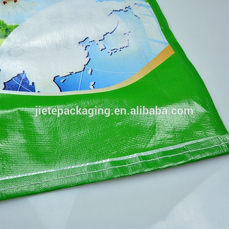 Cheap hot sale plastic pp woven animal feed bag for eagle food 25kg
